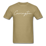 Covington Cursive T-Shirt - khaki