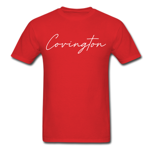 Covington Cursive T-Shirt - red