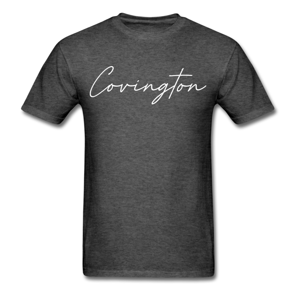 Covington Cursive T-Shirt - heather black