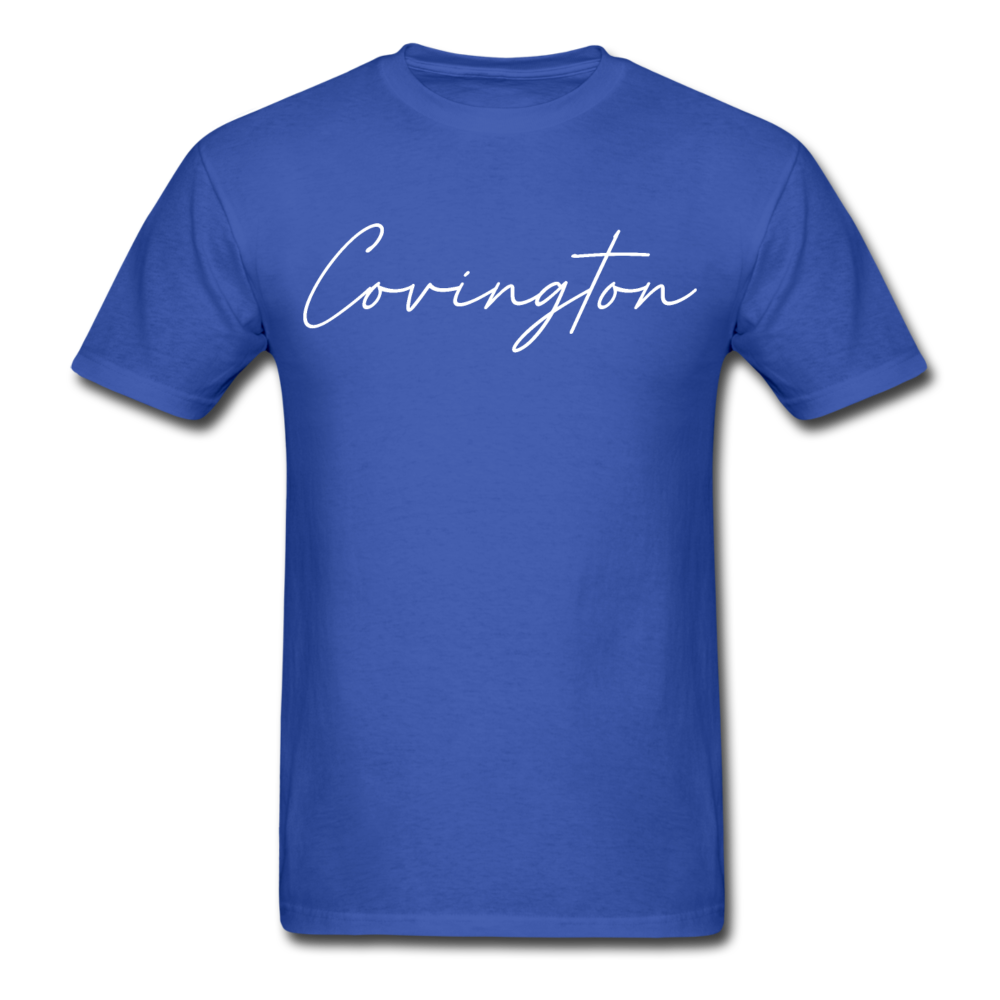 Covington Cursive T-Shirt - royal blue