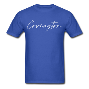 Covington Cursive T-Shirt - royal blue