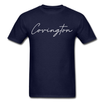 Covington Cursive T-Shirt - navy