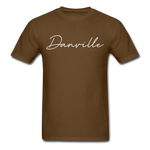 Danville Cursive T-Shirt - brown