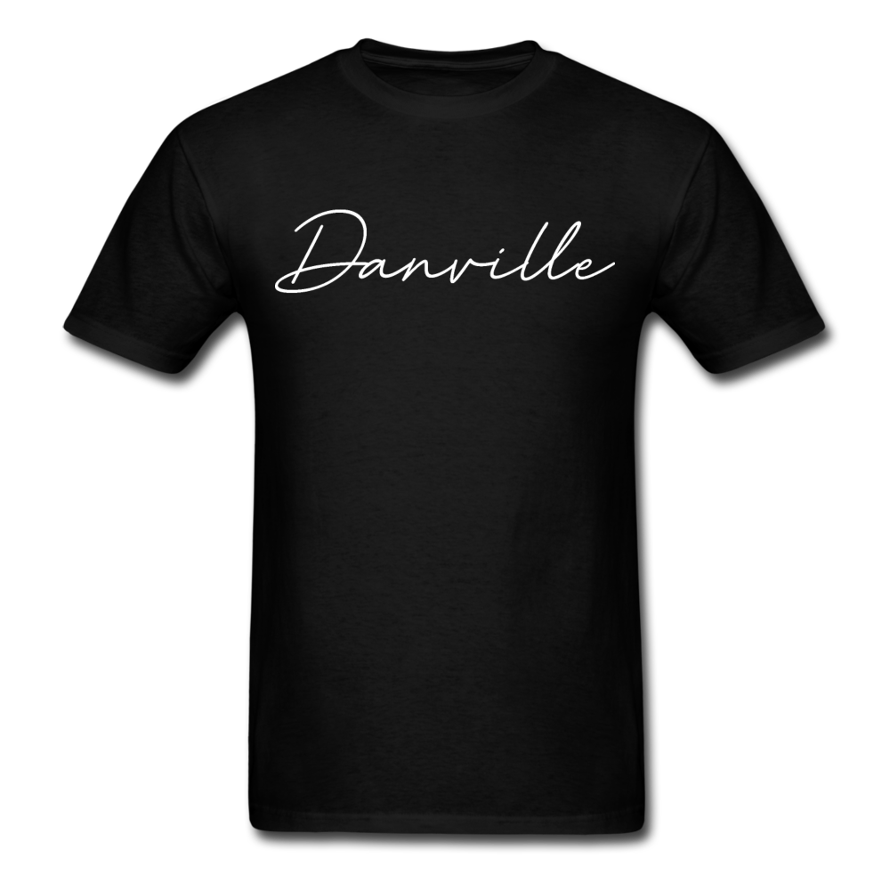 Danville Cursive T-Shirt - black