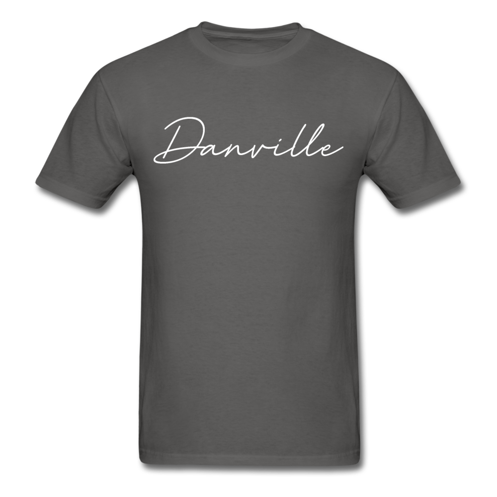 Danville Cursive T-Shirt - charcoal