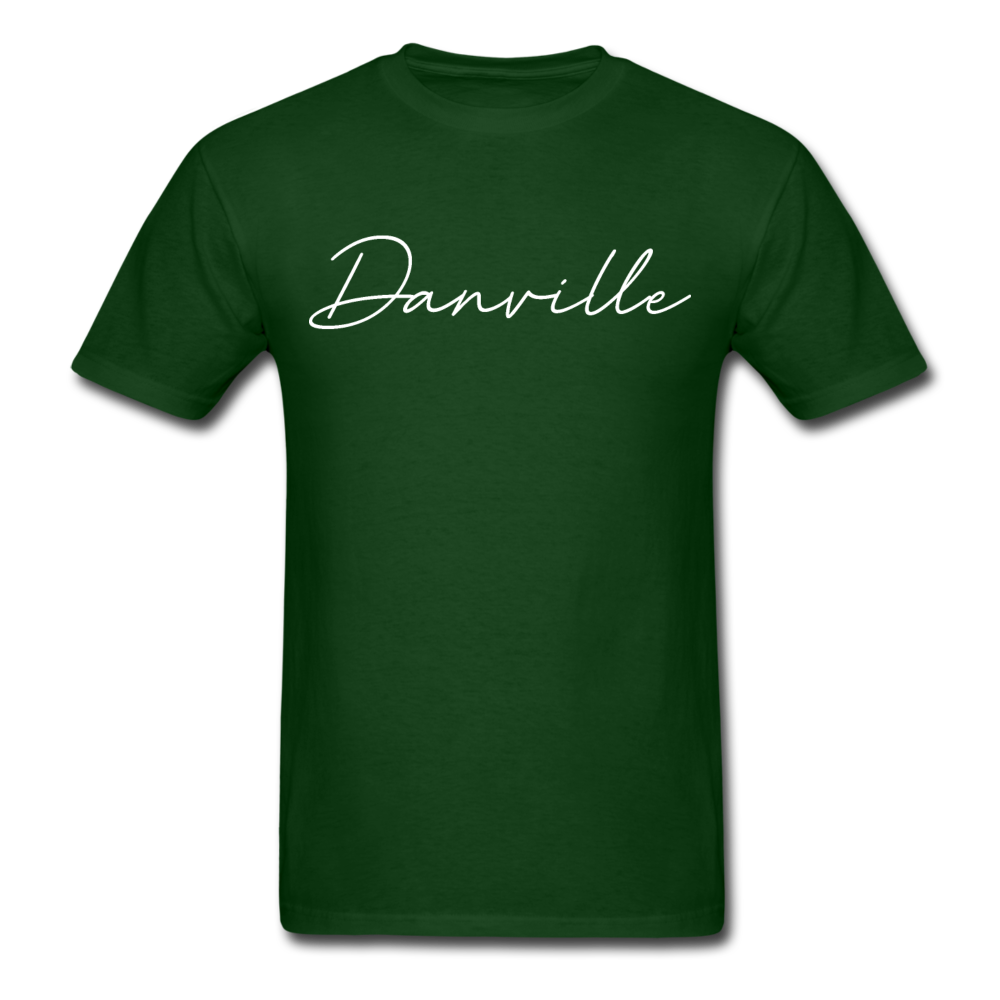 Danville Cursive T-Shirt - forest green