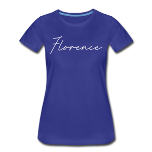 Florence Cursive Women's T-Shirt - royal blue