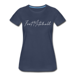 Fort Mitchell Cursive Women's T-Shirt - navy