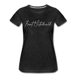 Fort Mitchell Cursive Women's T-Shirt - charcoal gray