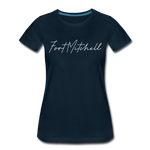 Fort Mitchell Cursive Women's T-Shirt - deep navy