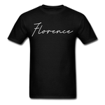 Florence Cursive T-Shirt - black