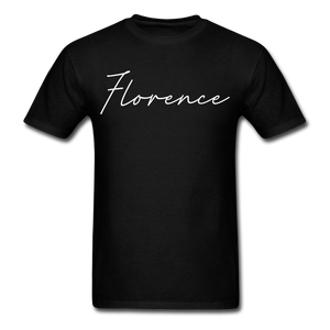 Florence Cursive T-Shirt - black