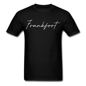 Frankfort Cursive T-Shirt - black