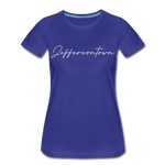 Jeffersontown Cursive Women's T-Shirt - royal blue