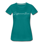 Jeffersontown Cursive Women's T-Shirt - teal