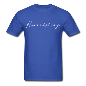 Harrodsburg Cursive T-Shirt - royal blue