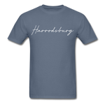 Harrodsburg Cursive T-Shirt - denim