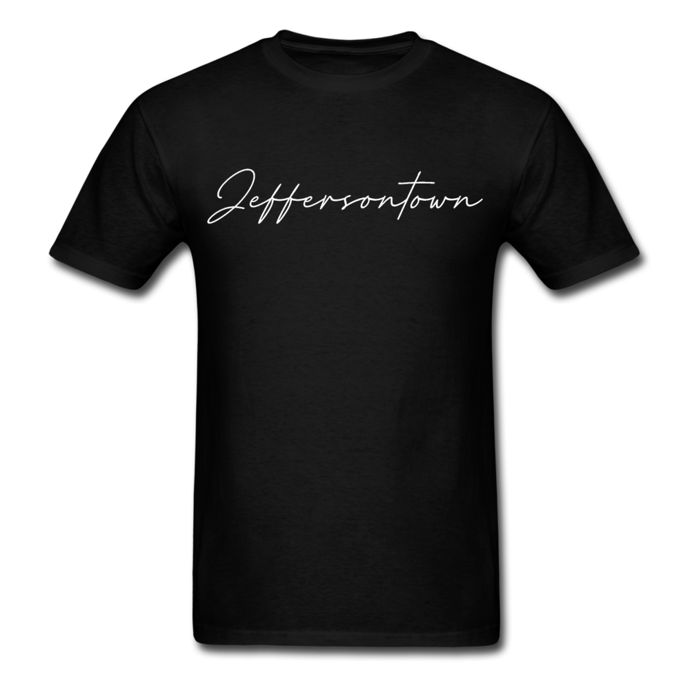 Jeffersontown Cursive T-Shirt - black