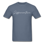 Jeffersontown Cursive T-Shirt - denim