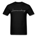Lawrenceburg Cursive T-Shirt - black