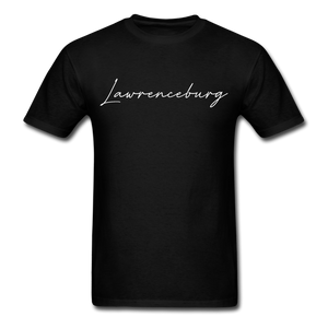 Lawrenceburg Cursive T-Shirt - black