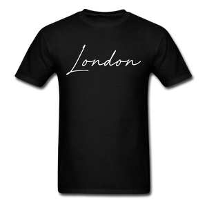 London Cursive T-Shirt - black