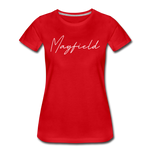 Mayfield Cursive Women's T-Shirt - red