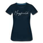 Mayfield Cursive Women's T-Shirt - deep navy