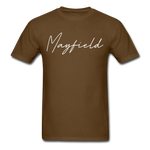 Mayfield Cursive T-Shirt - brown
