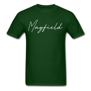 Mayfield Cursive T-Shirt - forest green