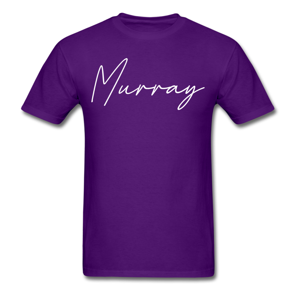 Murray Cursive T-Shirt - purple