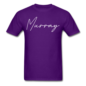 Murray Cursive T-Shirt - purple