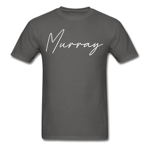 Murray Cursive T-Shirt - charcoal