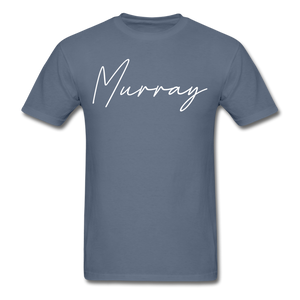 Murray Cursive T-Shirt - denim