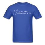 Middletown Cursive T-Shirt - royal blue