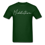Middletown Cursive T-Shirt - forest green