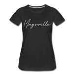 Maysville Cursive Women's T-Shirt - black