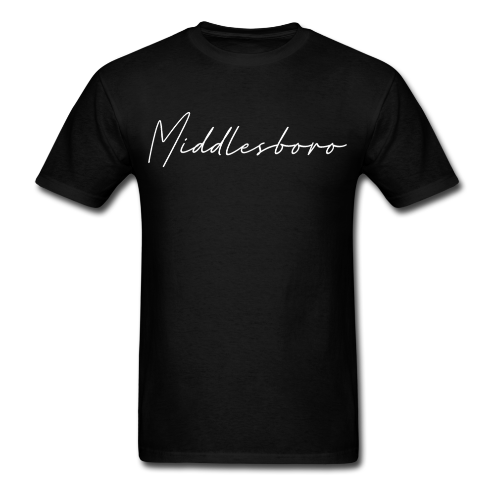 Middlesboro Cursive T-Shirt - black