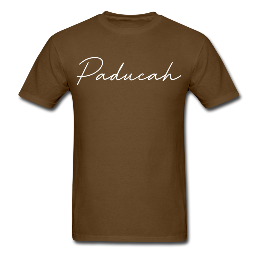 Paducah Cursive T-Shirt - brown