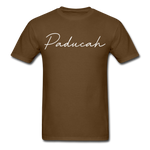 Paducah Cursive T-Shirt - brown