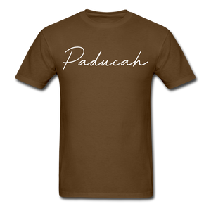 Paducah Cursive T-Shirt - brown