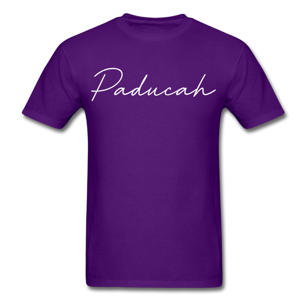 Paducah Cursive T-Shirt - purple