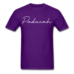 Paducah Cursive T-Shirt - purple