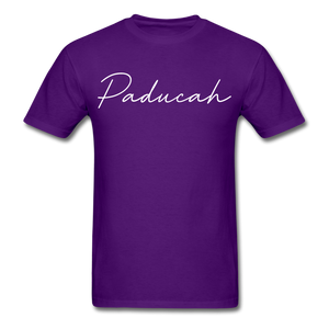 Paducah Cursive T-Shirt - purple