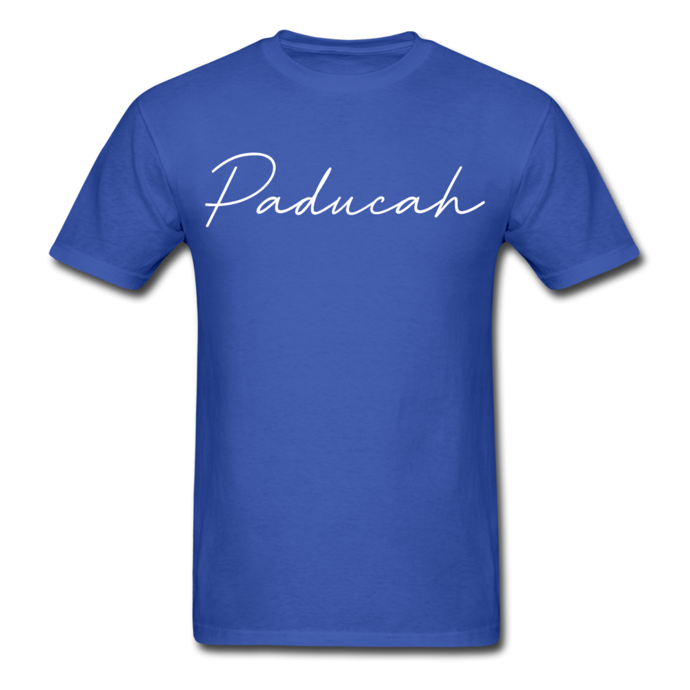 Paducah Cursive T-Shirt - royal blue