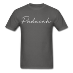 Paducah Cursive T-Shirt - charcoal