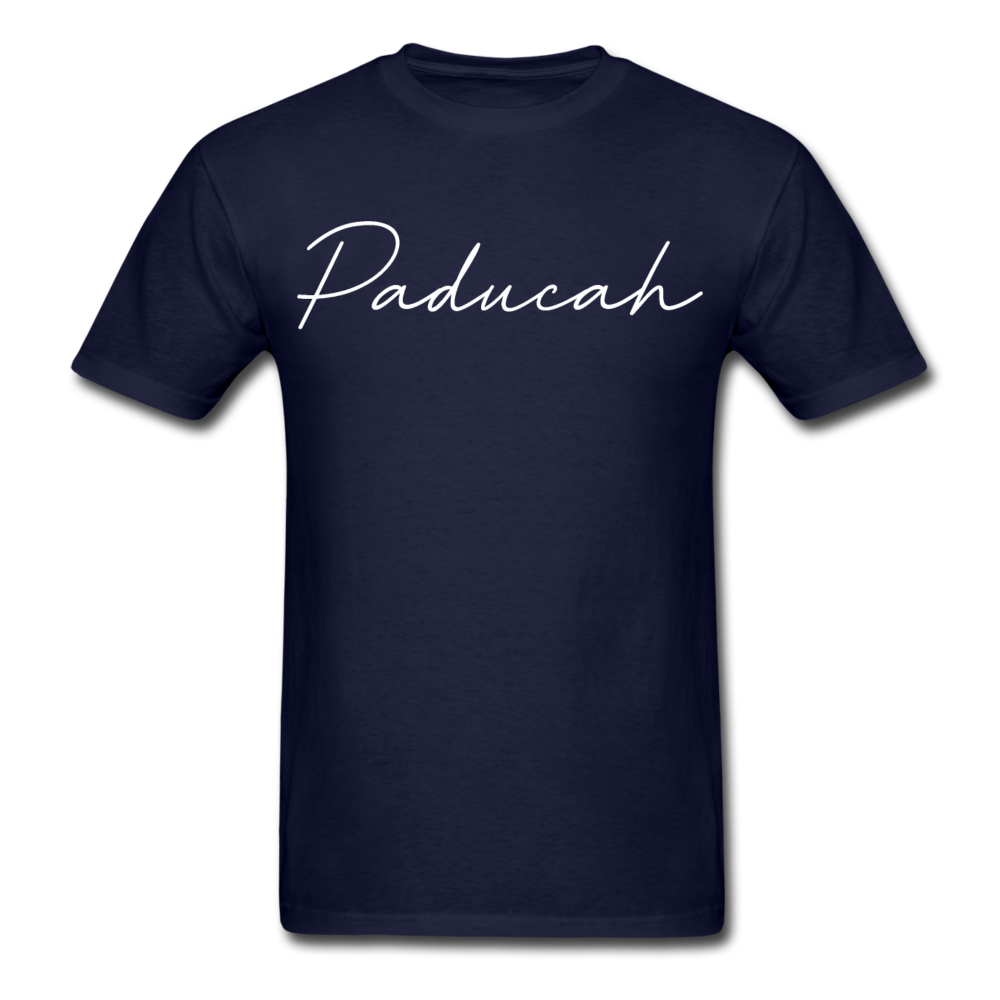 Paducah Cursive T-Shirt - navy