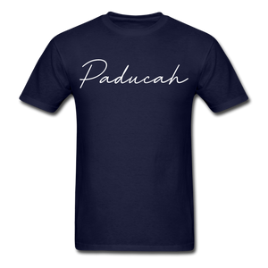 Paducah Cursive T-Shirt - navy