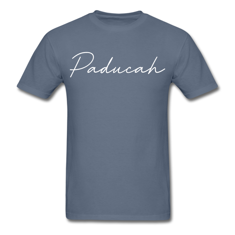 Paducah Cursive T-Shirt - denim