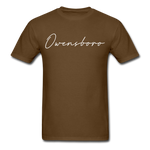 Owensboro Cursive T-Shirt - brown